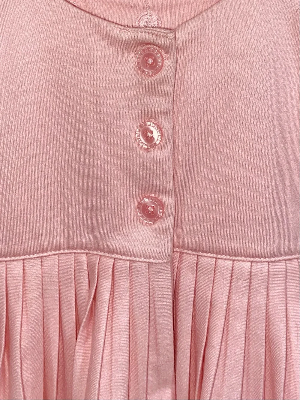 Gymboree Girls ‘Easter Celebrations’ Pink Pleated Tiered Sleeveless Dress Size 4